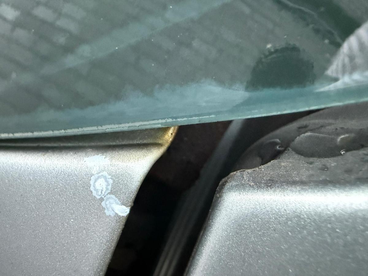 Ford S Max WA6 original Heckklappe mit Scheibe Cosmic Silber Rohbau BJ07